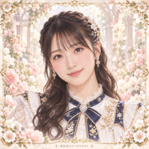 小野瑞歩の紹介用・非公式AIイメージイラスト