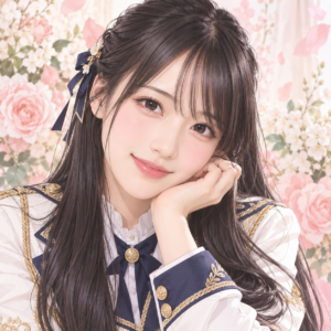 尾崎 世里花のプロフィール用・非公式イメージイラスト