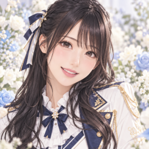 屋木 優菜のプロフィール用・非公式イメージイラスト