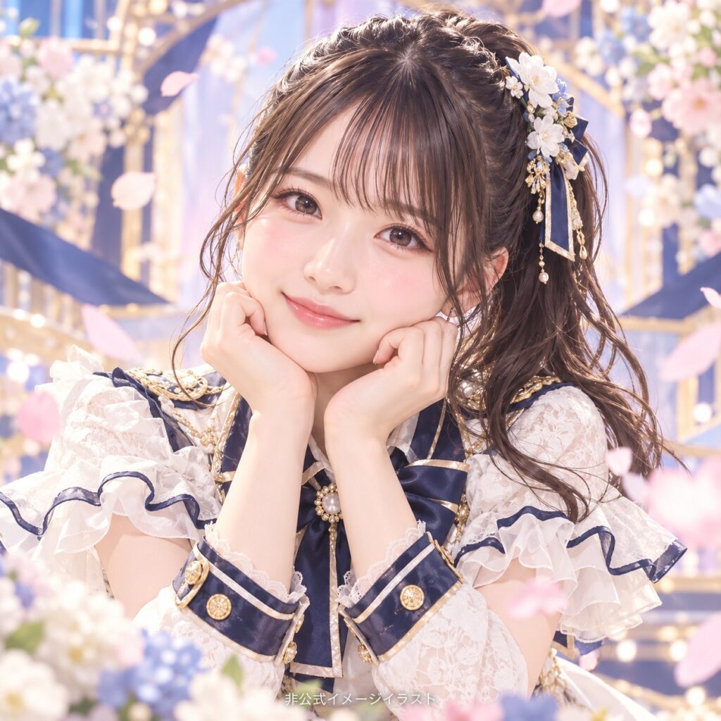 山内 祐奈の紹介用・非公式AIイメージイラスト