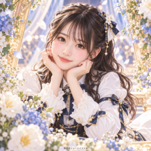 山口 結愛の紹介用・非公式AIイメージイラスト