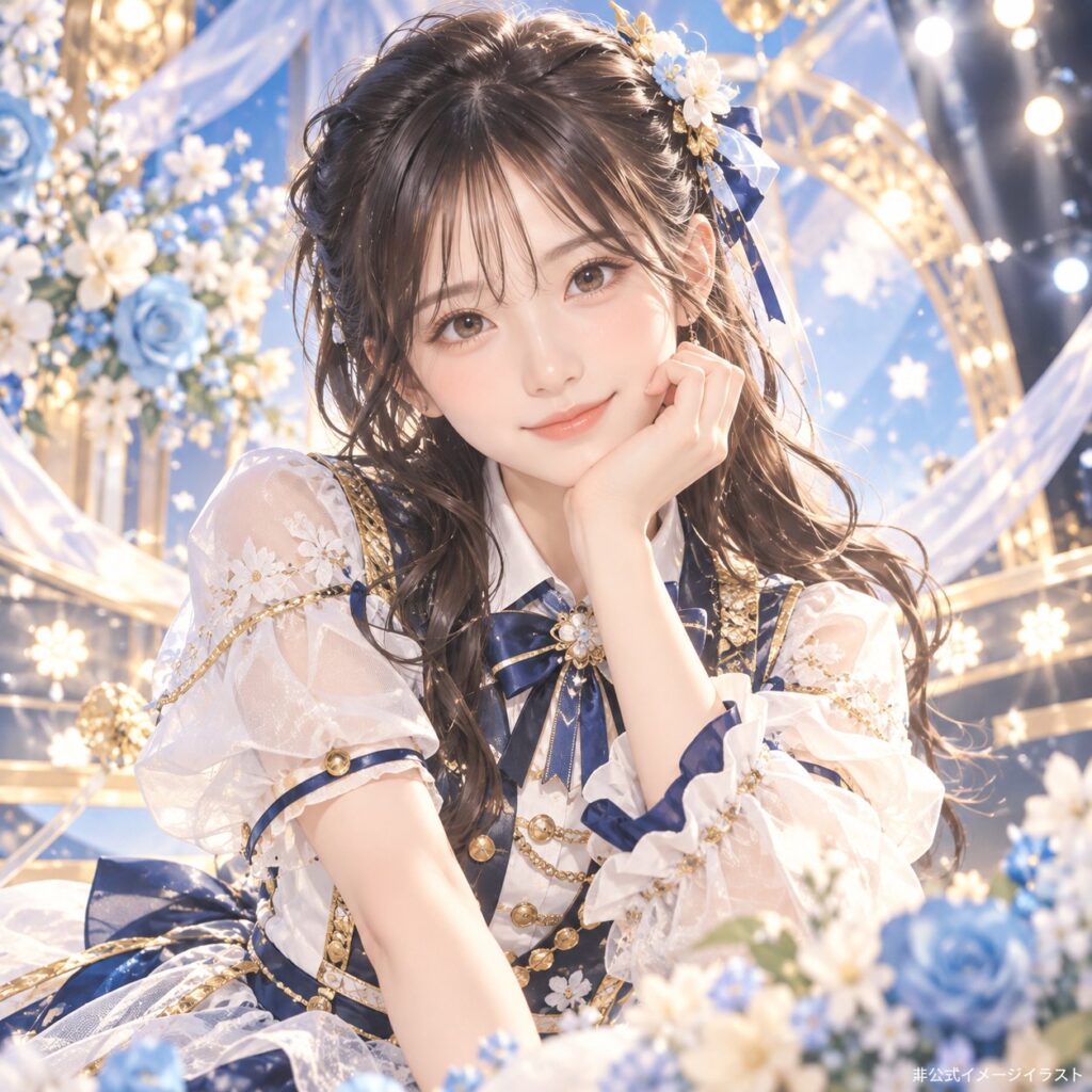 山口 美桜の紹介用・非公式AIイメージイラスト