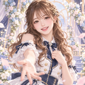 山川 万里愛のプロフィール用・非公式イメージイラスト