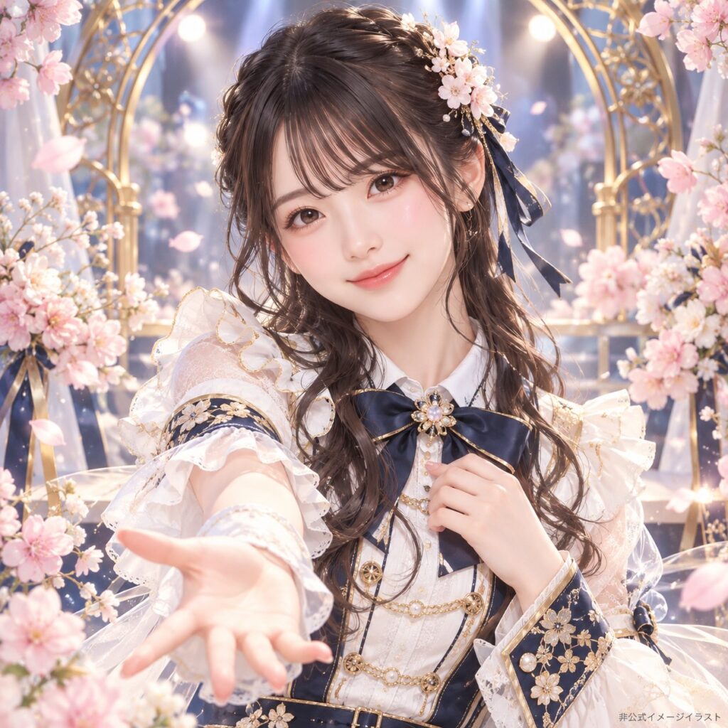 山村さくらの紹介用・非公式AIイメージイラスト