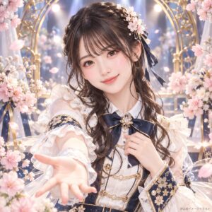 山村さくらの紹介用・非公式AIイメージイラスト
