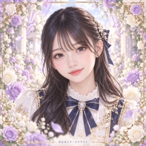 岡本姫奈の紹介用・非公式AIイメージイラスト