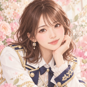岡田 あずみのプロフィール用・非公式イメージイラスト