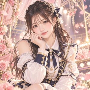岡腰 星来の紹介用・非公式AIイメージイラスト