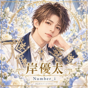 岸優太（Number_i）の非公式イメージイラスト