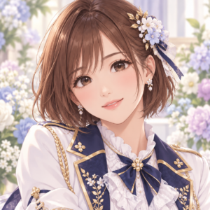 島田 紗香のプロフィール用・非公式イメージイラスト
