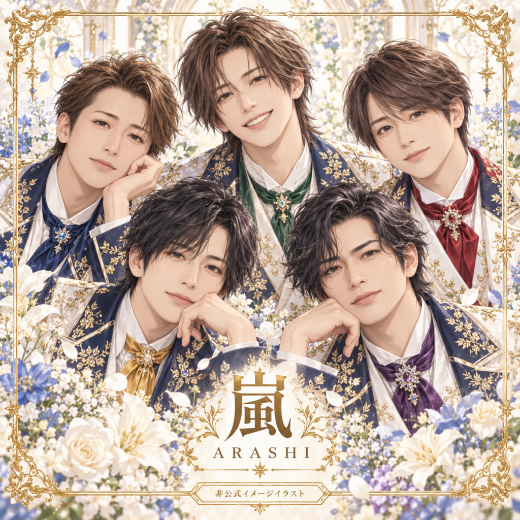 嵐の非公式イメージイラスト