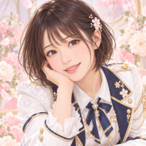 川又 優菜のプロフィール用・非公式イメージイラスト
