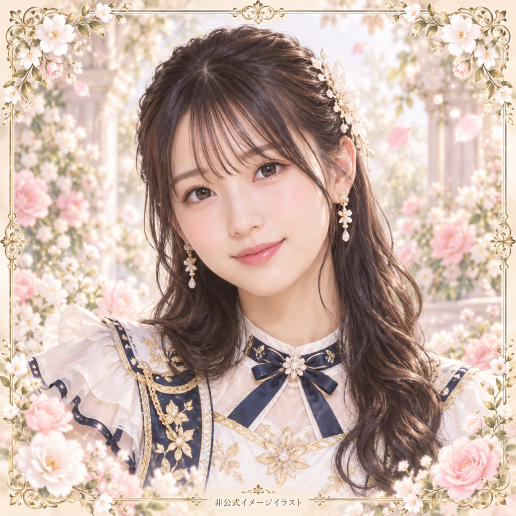 川嶋美楓の紹介用・非公式AIイメージイラスト