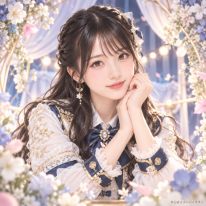 工藤 華純の紹介用・非公式AIイメージイラスト