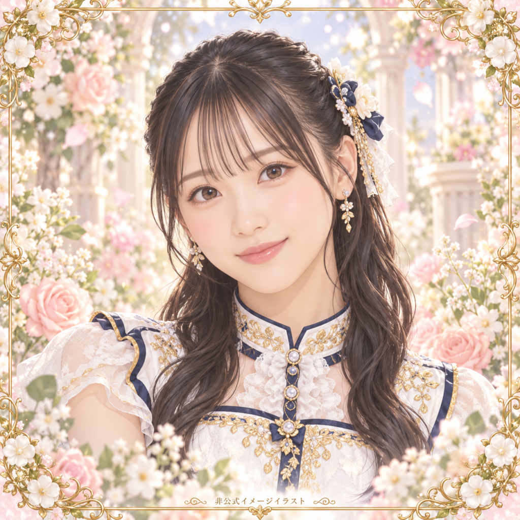 工藤由愛の紹介用・非公式AIイメージイラスト