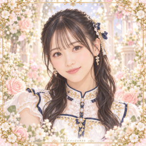 工藤由愛の紹介用・非公式AIイメージイラスト