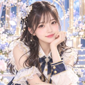 市村 愛里の紹介用・非公式AIイメージイラスト