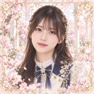 幸阪茉里乃の紹介用・非公式AIイメージイラスト