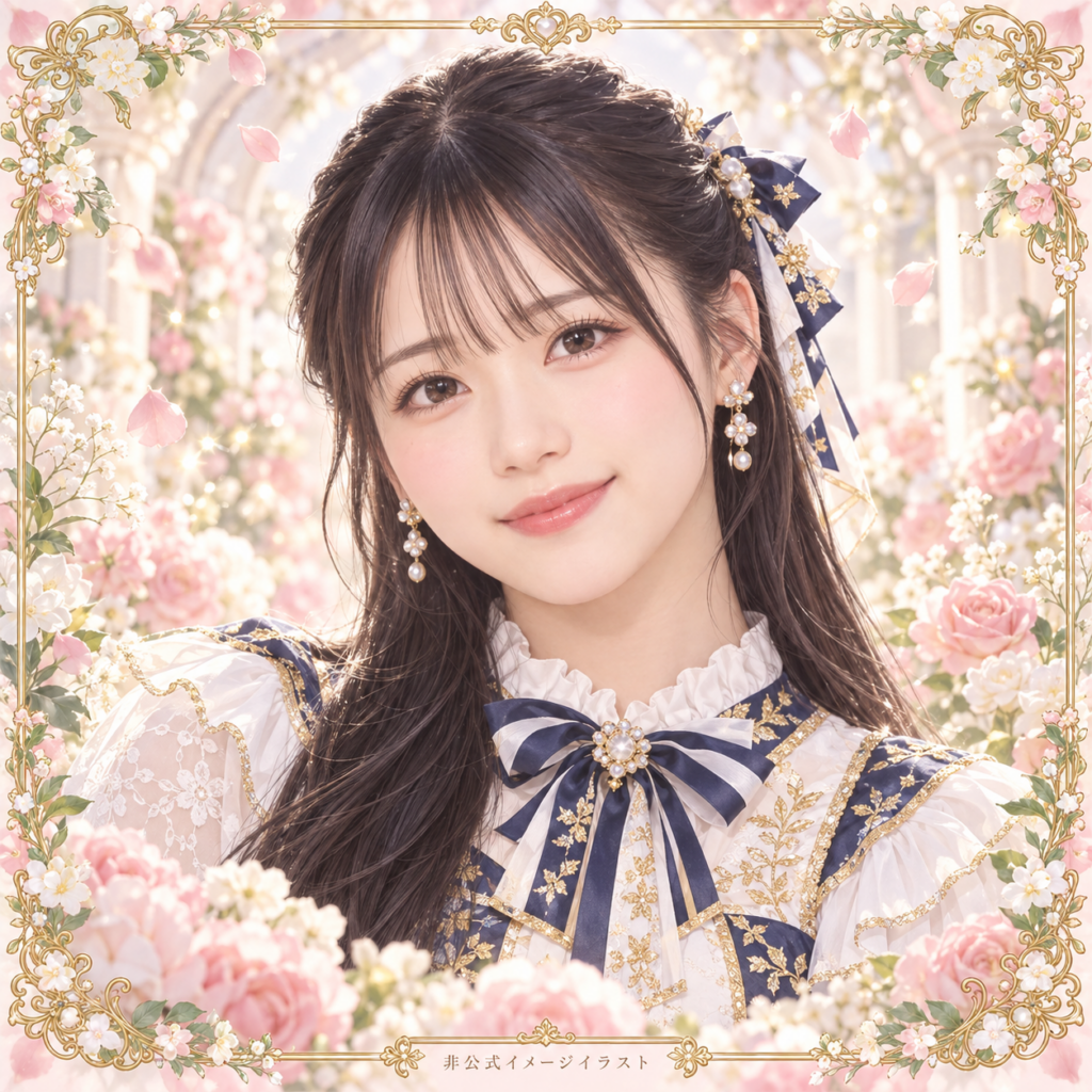 後藤花の紹介用・非公式AIイメージイラスト