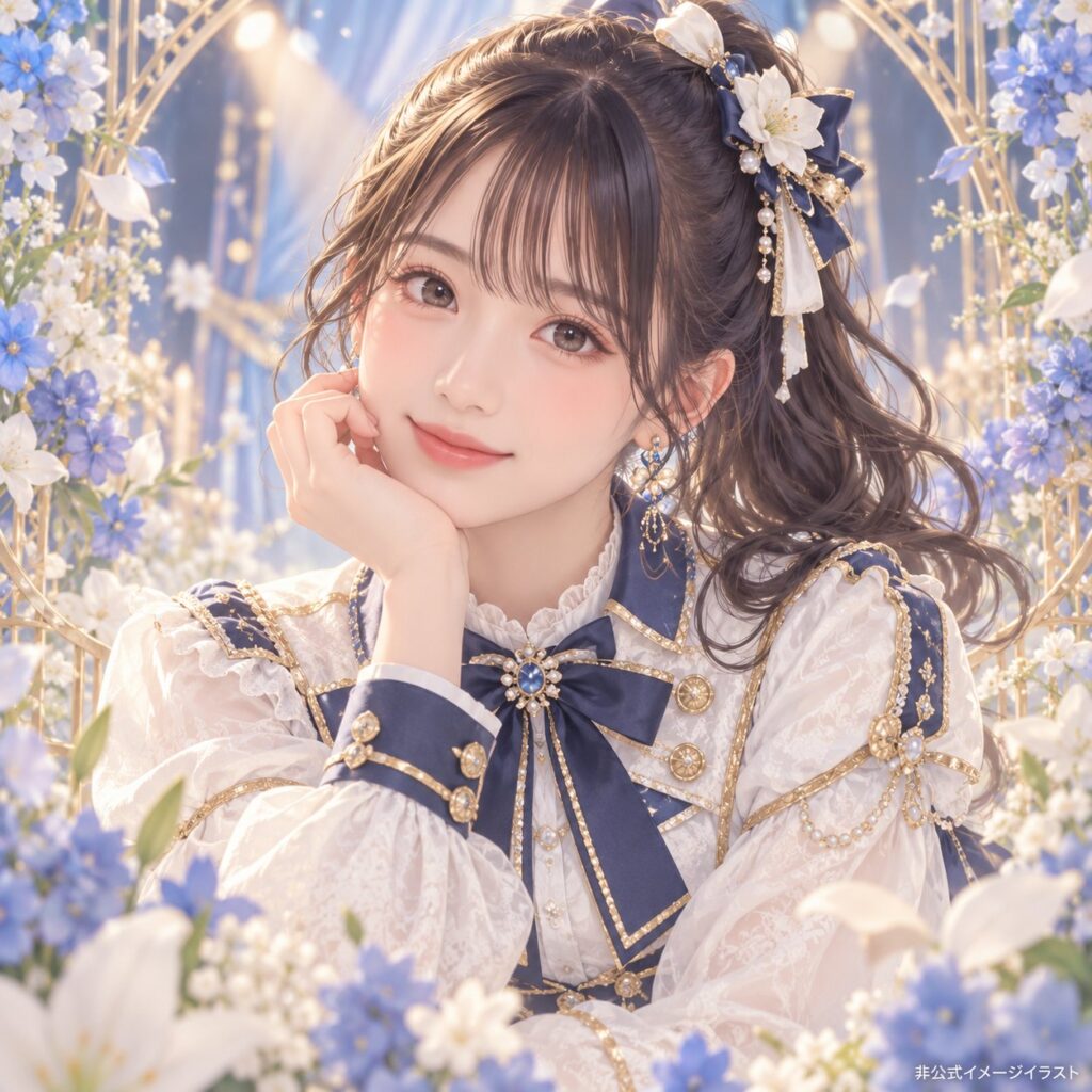 斉藤円香の紹介用・非公式AIイメージイラスト