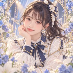 斉藤円香の紹介用・非公式AIイメージイラスト