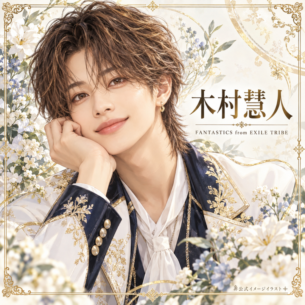 木村慧人の非公式イメージイラスト