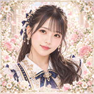 杉原明紗の紹介用・非公式AIイメージイラスト