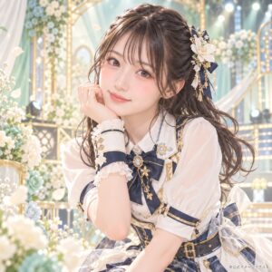 村井 悠莉の紹介用・非公式AIイメージイラスト