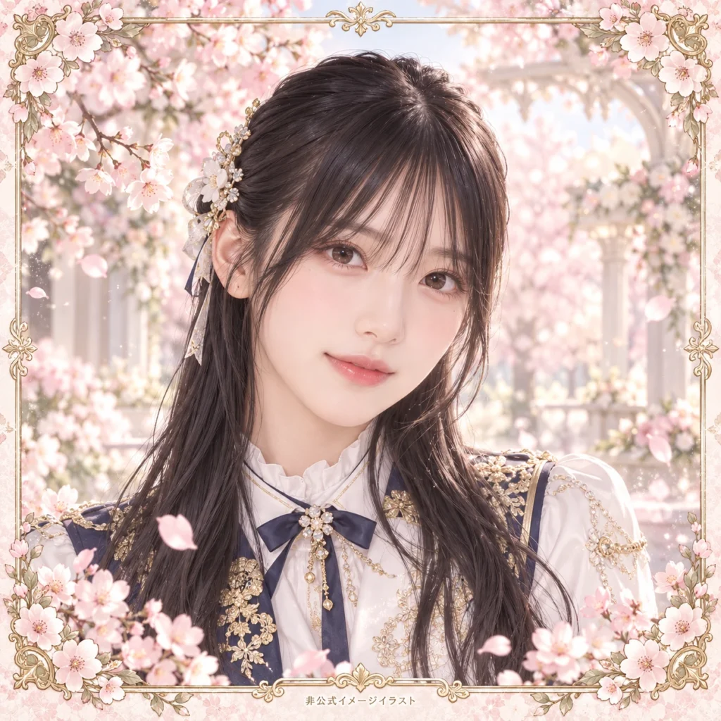村山美羽の紹介用・非公式AIイメージイラスト