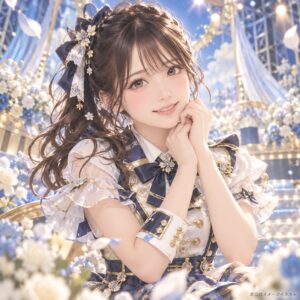 松本 海日菜の紹介用・非公式AIイメージイラスト