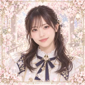 松田里奈の紹介用・非公式AIイメージイラスト