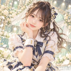 板垣 心和の紹介用・非公式AIイメージイラスト