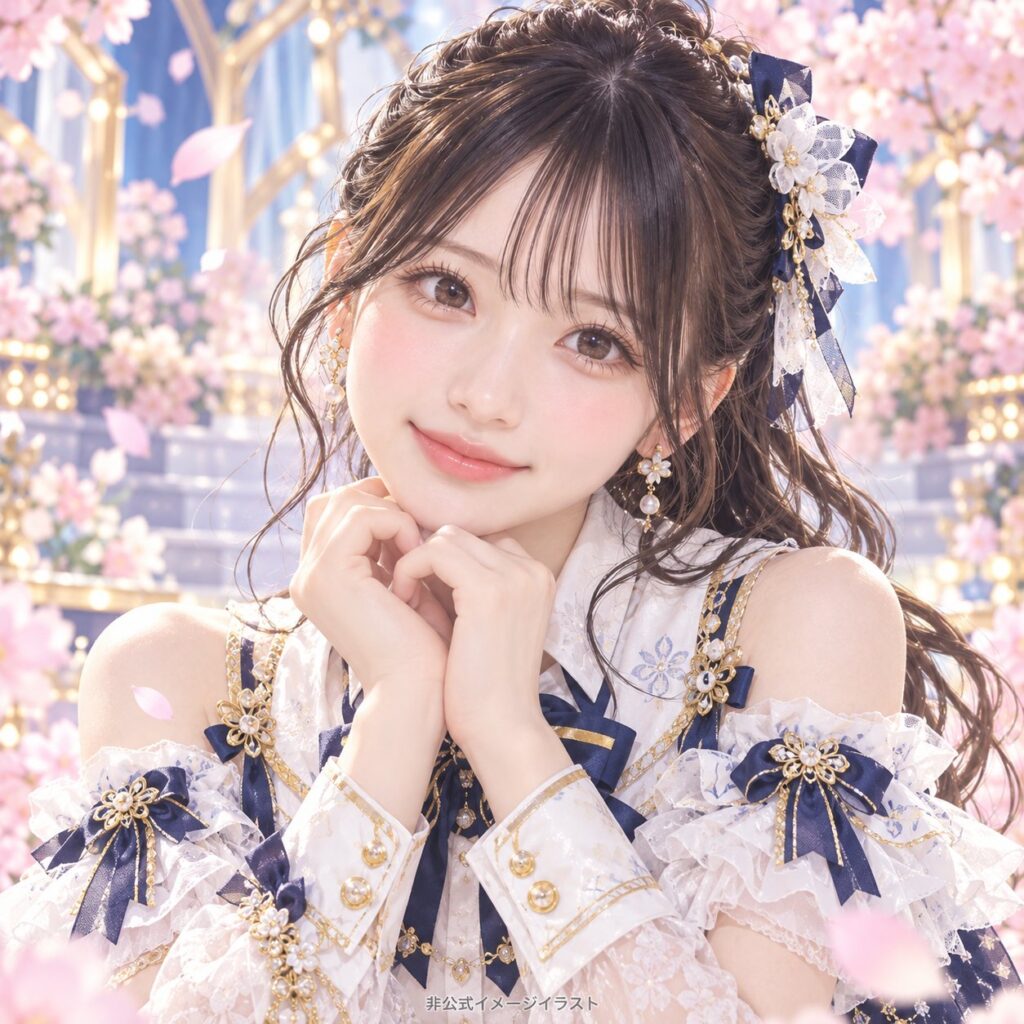 桜井 ひまりの紹介用・非公式AIイメージイラスト