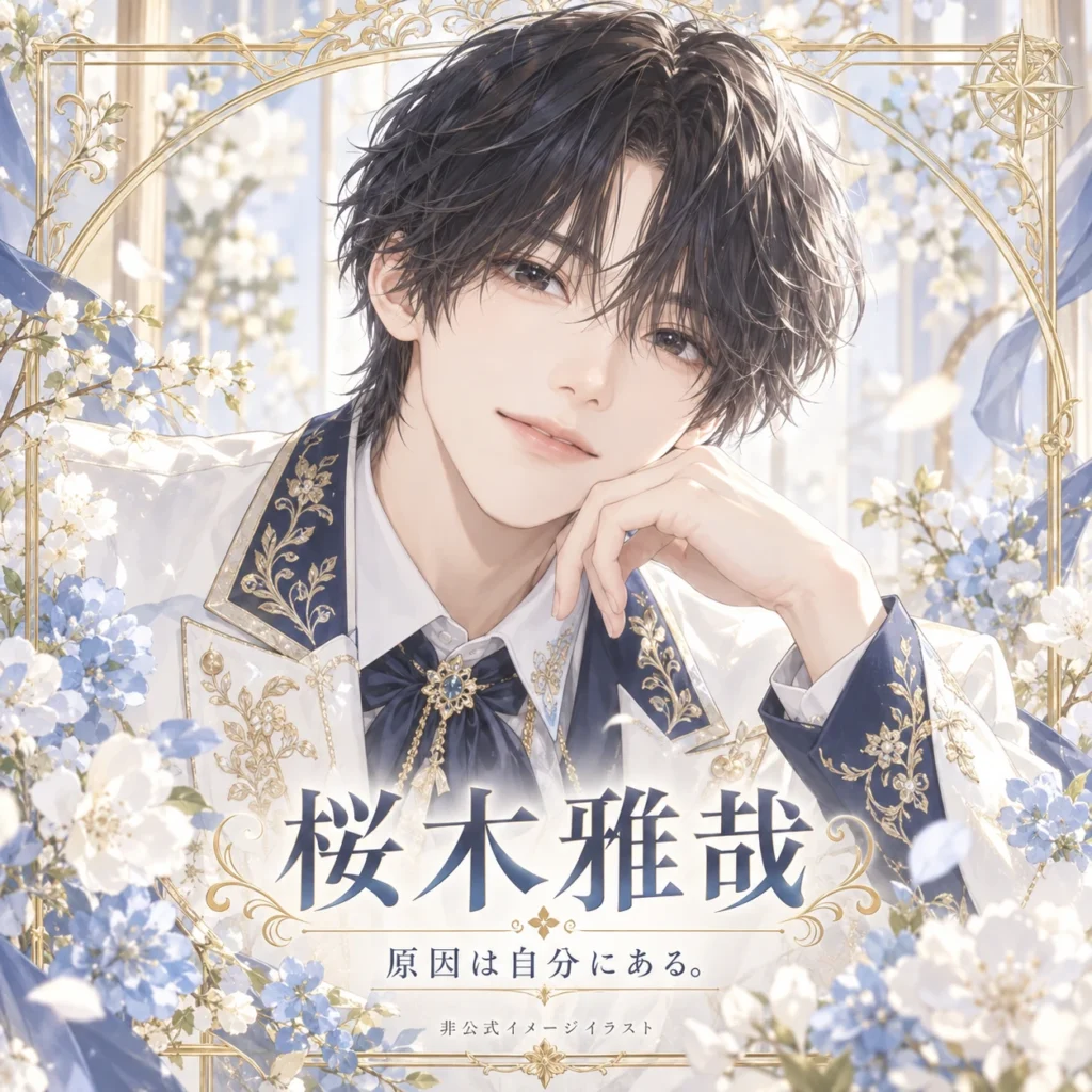 桜木雅哉の非公式イメージイラスト