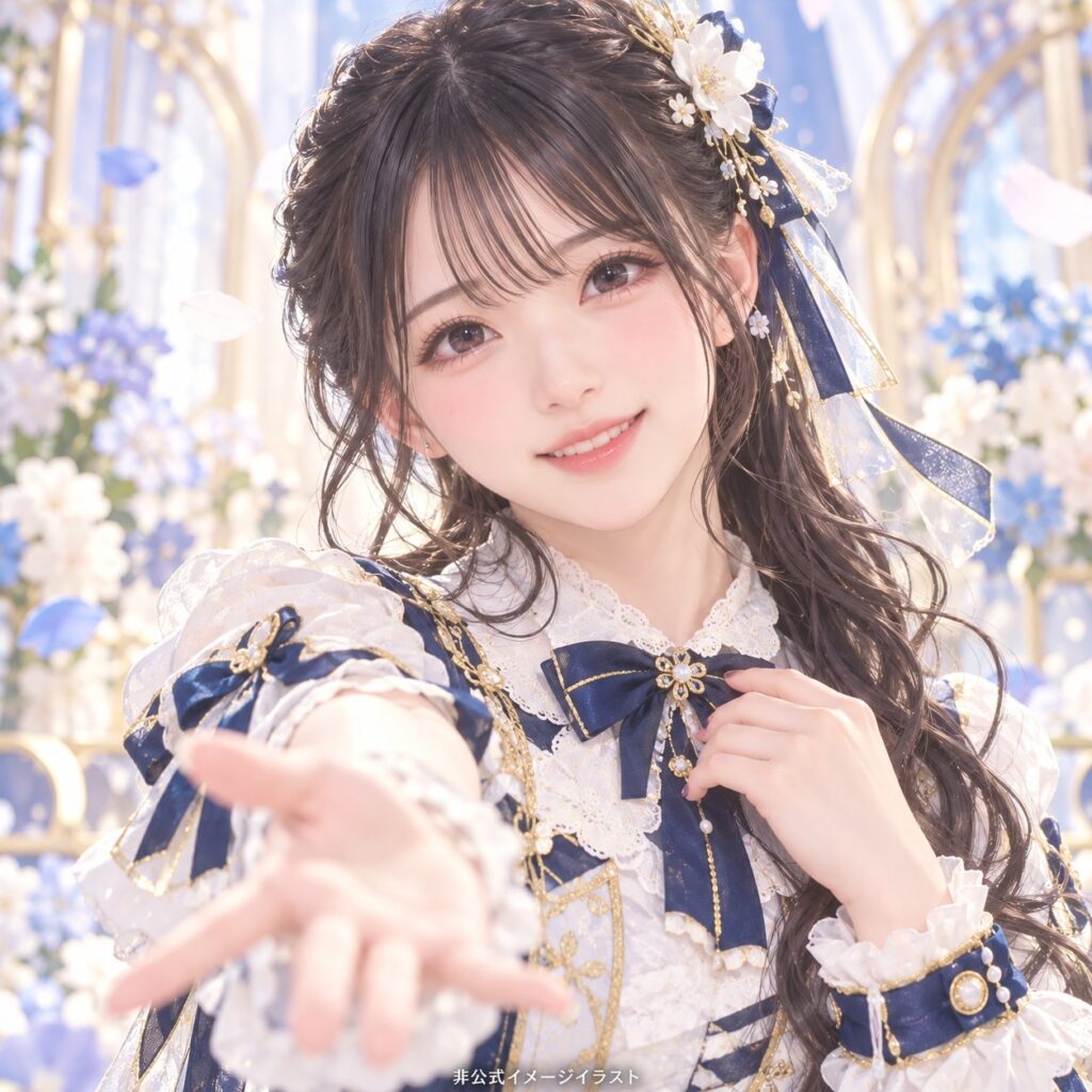 梁瀬 鈴雅の紹介用・非公式AIイメージイラスト