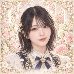 森田ひかるの紹介用・非公式AIイメージイラスト