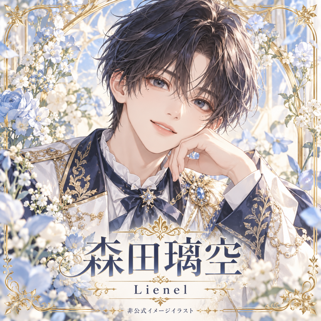 森田璃空の非公式イメージイラスト