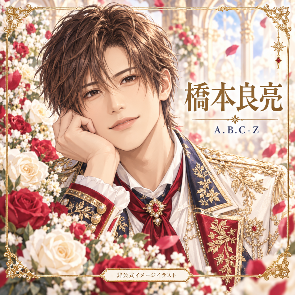 橋本良亮の非公式イメージイラスト