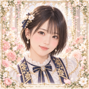 橋迫鈴の紹介用・非公式AIイメージイラスト
