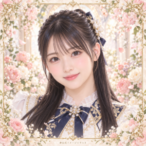 櫻井梨央の紹介用・非公式AIイメージイラスト