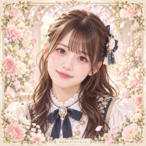 武藤 小麟の紹介用・非公式AIイメージイラスト