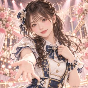 池田 典愛の紹介用・非公式AIイメージイラスト