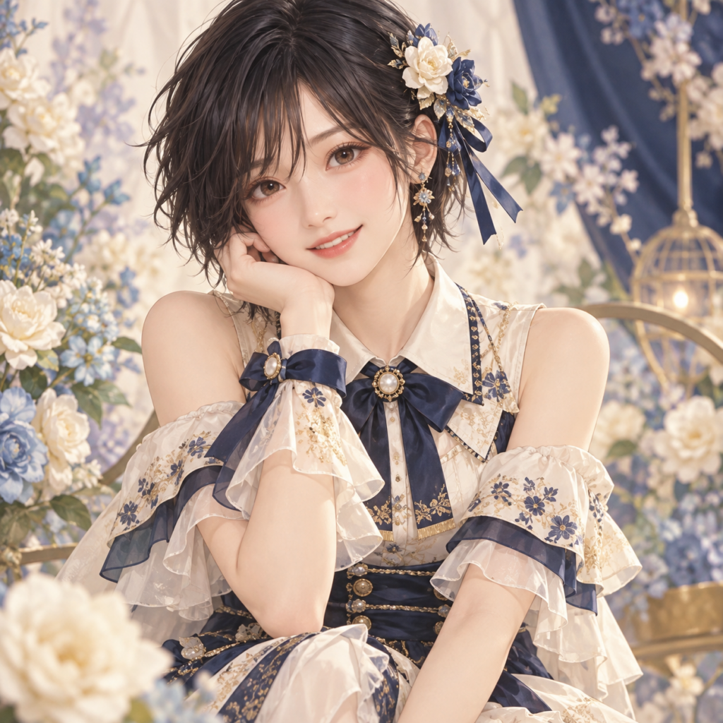 池田 裕楽のプロフィール用・非公式イメージイラスト
