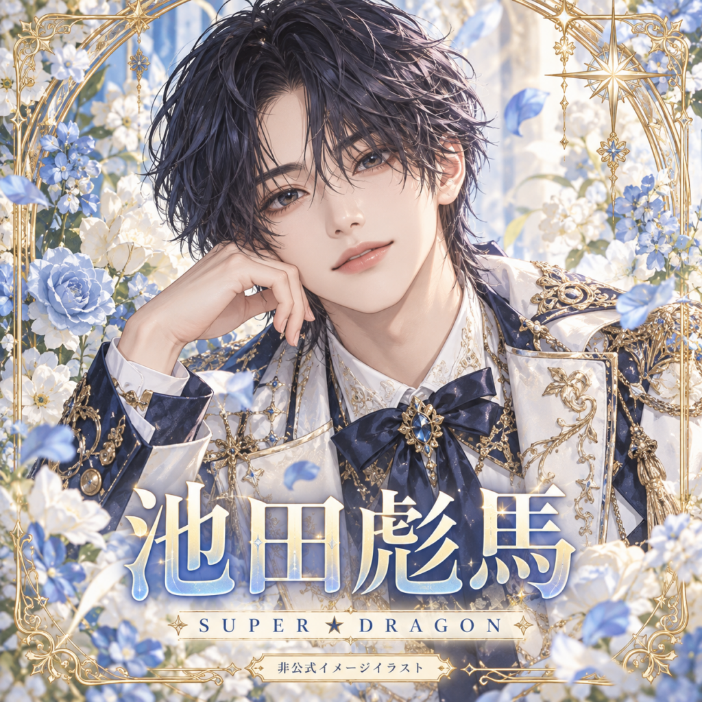 池田彪馬の非公式イメージイラスト