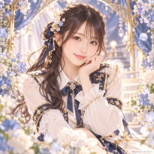 池田楓の紹介用・非公式AIイメージイラスト