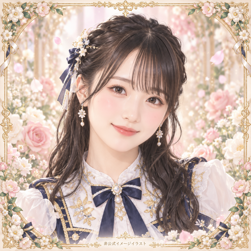 河西結心の紹介用・非公式AIイメージイラスト