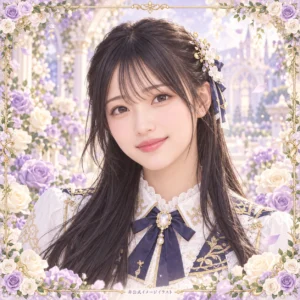 海邉朱莉の紹介用・非公式AIイメージイラスト