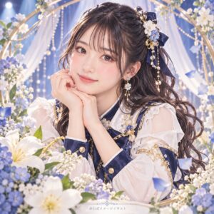 清野桃々姫の紹介用・非公式AIイメージイラスト