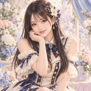 猪股 咲那のプロフィール用・非公式イメージイラスト