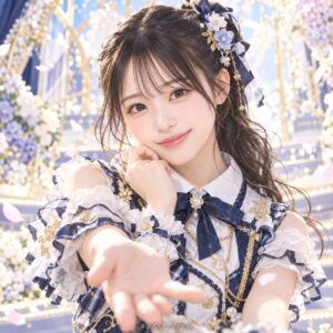 生野 莉奈の紹介用・非公式AIイメージイラスト